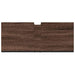 Dulap chiuveta de baie, stejar maro, 80x33x60 cm, lemn compozit - WALTI WALTI