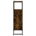 Dulap de baie, stejar afumat, 33x33x120,5 cm, lemn prelucrat - WALTI WALTI