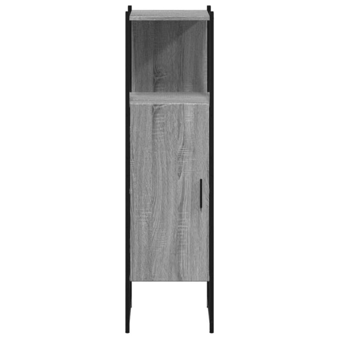 Dulap de baie, gri sonoma, 33x33x120,5 cm, lemn prelucrat - WALTI WALTI