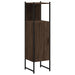 Dulap de baie, stejar maro, 33x33x120,5 cm, lemn prelucrat - WALTI WALTI