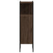 Dulap de baie, stejar maro, 33x33x120,5 cm, lemn prelucrat - WALTI WALTI