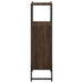 Dulap de baie, stejar maro, 33x33x120,5 cm, lemn prelucrat - WALTI WALTI