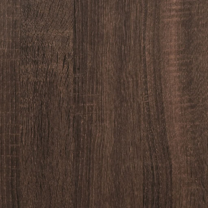 Dulap de baie, stejar maro, 33x33x120,5 cm, lemn prelucrat - WALTI WALTI