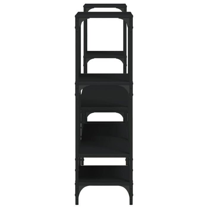 Dulap TV, stejar fumuriu, 206,5x28,5x95 cm, lemn prelucrat - WALTI WALTI