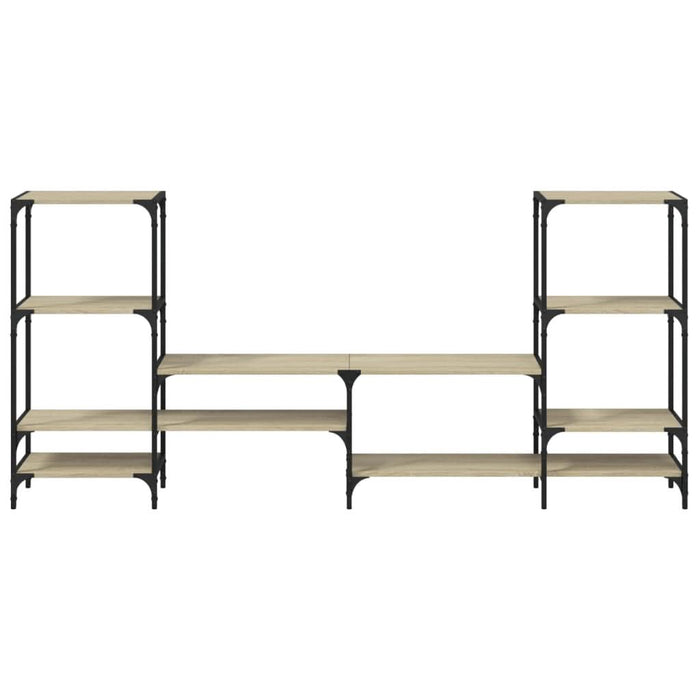 Comodă TV, stejar sonoma, 206,5x28,5x95 cm, lemn compozit - WALTI WALTI