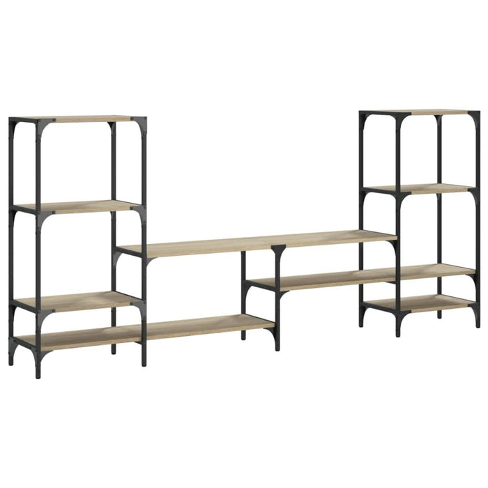 Comodă TV, stejar sonoma, 206,5x28,5x95 cm, lemn compozit - WALTI WALTI