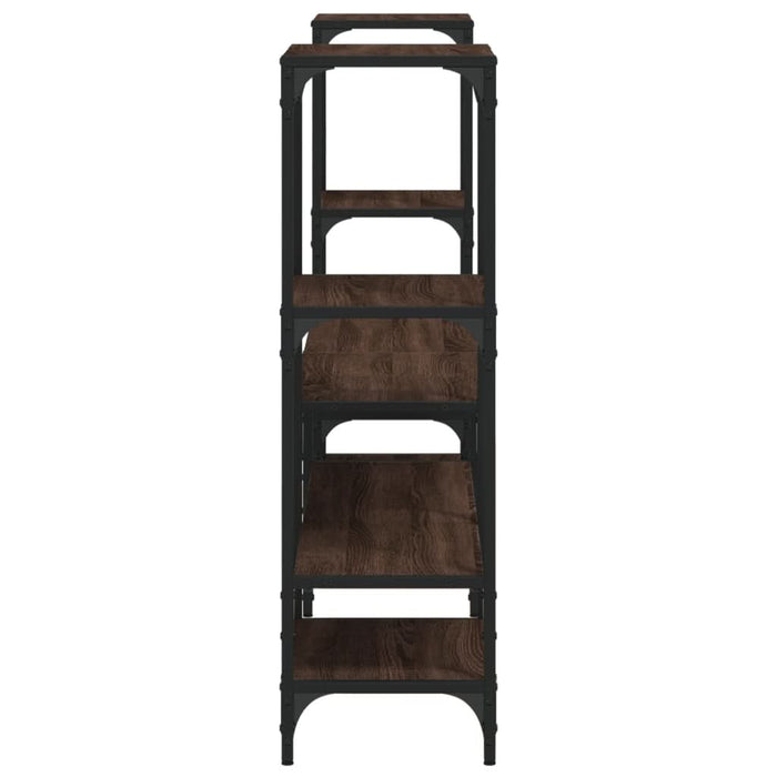 Dulap TV, stejar maro, 206,5x28,5x95 cm, lemn prelucrat - WALTI WALTI