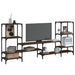 Dulap TV, stejar maro, 206,5x28,5x95 cm, lemn prelucrat - WALTI WALTI