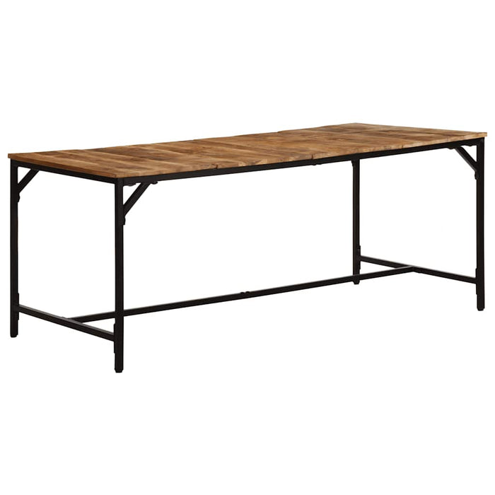 Masa de sufragerie 180x90x75 cm Lemn masiv Mango brut - WALTI WALTI