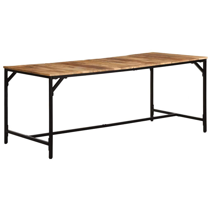 Masa de sufragerie 180x90x75 cm Lemn masiv Mango brut - WALTI WALTI