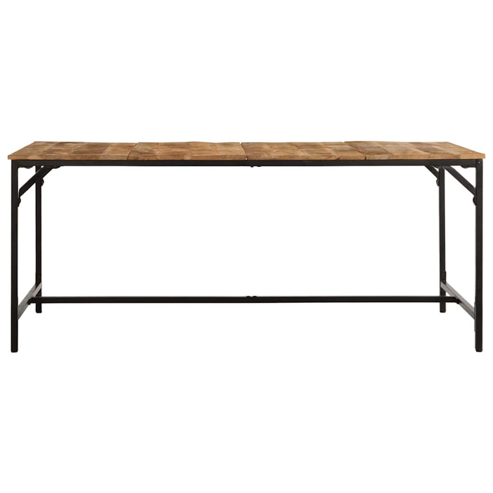 Masa de sufragerie 180x90x75 cm Lemn masiv Mango brut - WALTI WALTI