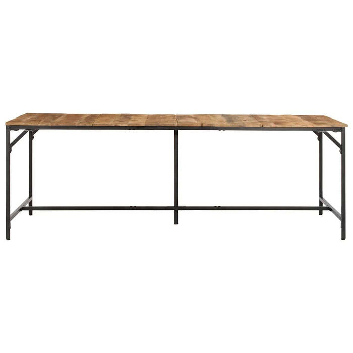 Masa de sufragerie 220x90x75 cm Lemn masiv Mango brut - WALTI WALTI