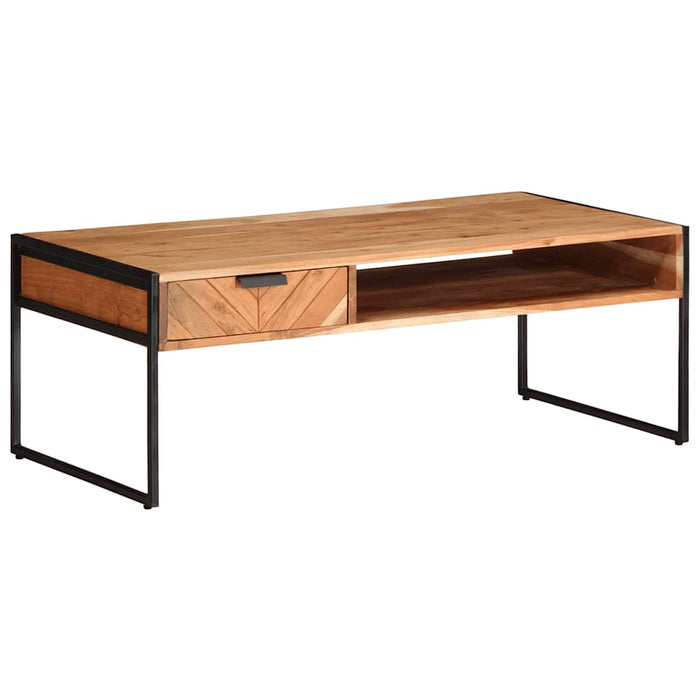 Măsuță de cafea, 110x55x40 cm, lemn masiv acacia - WALTI WALTI