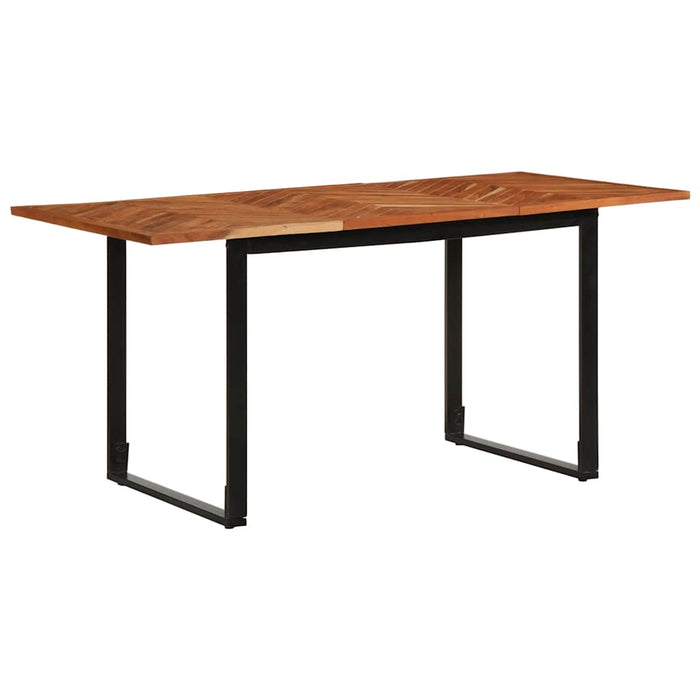 Masa de sufragerie 160x80x75 cm din lemn masiv de salcam - WALTI WALTI