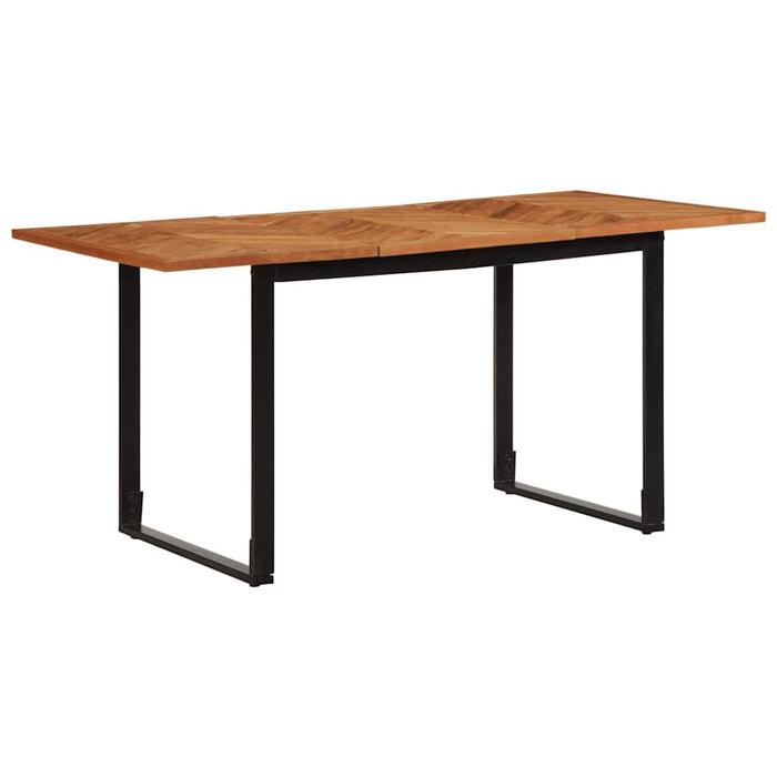 Masa de sufragerie 160x80x75 cm din lemn masiv de salcam - WALTI WALTI