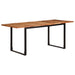 Masa de sufragerie 180x90x75 cm din lemn masiv de salcam - WALTI WALTI