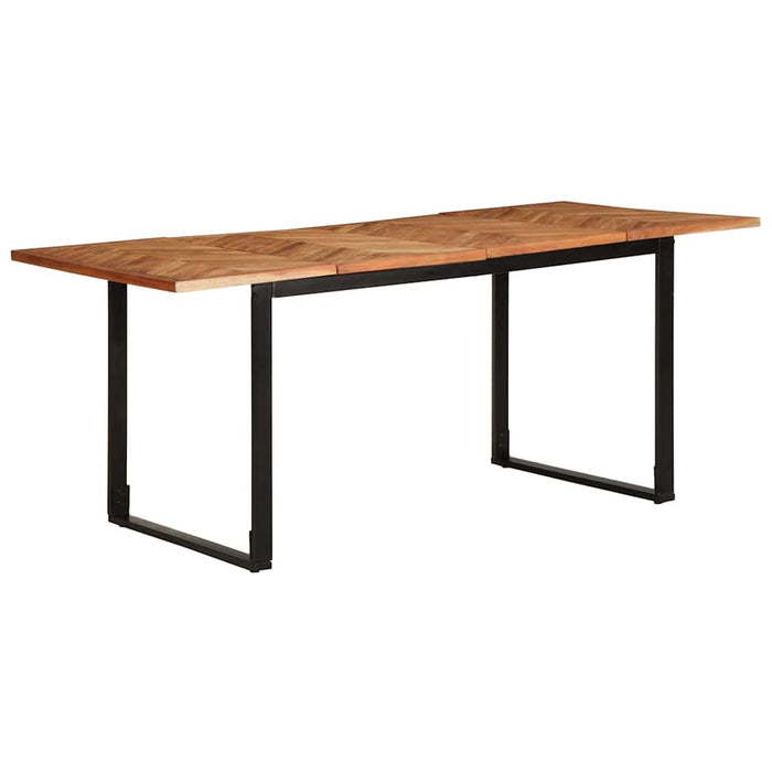 Masa de sufragerie 180x90x75 cm din lemn masiv de salcam - WALTI WALTI