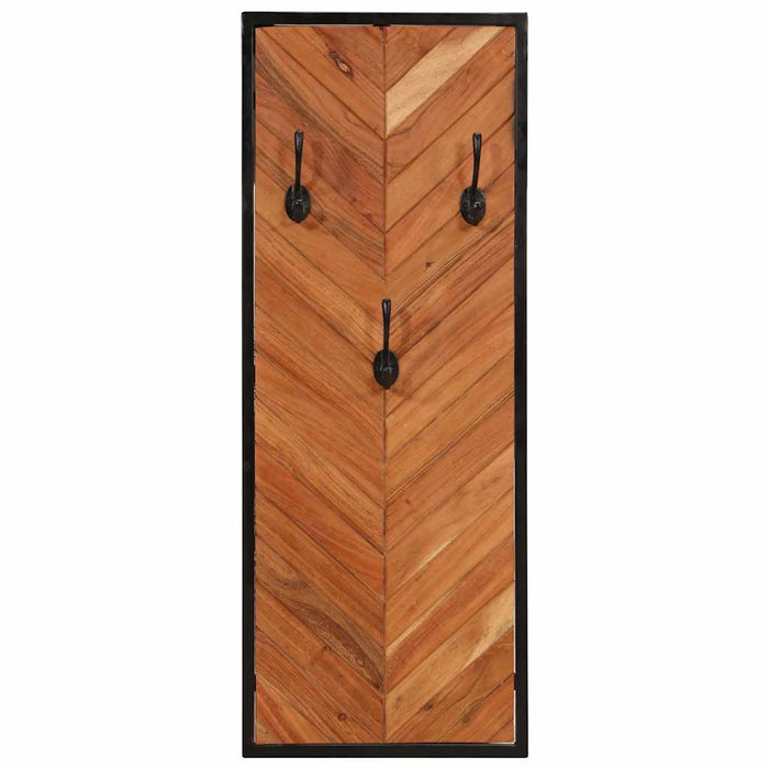 Rafturi pentru haine 2 buc 35x1x90 cm din lemn masiv de salcâm - WALTI WALTI