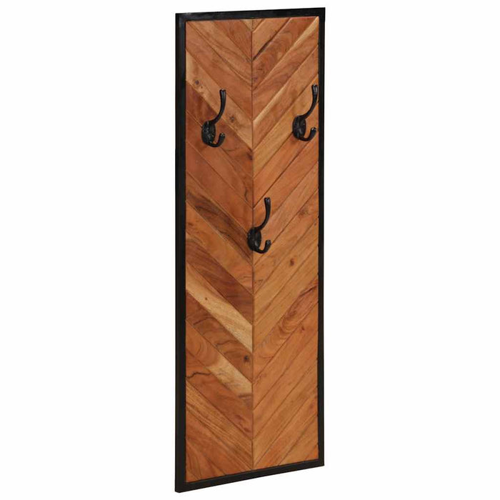 Rafturi pentru haine 2 buc 35x1x90 cm din lemn masiv de salcâm - WALTI WALTI