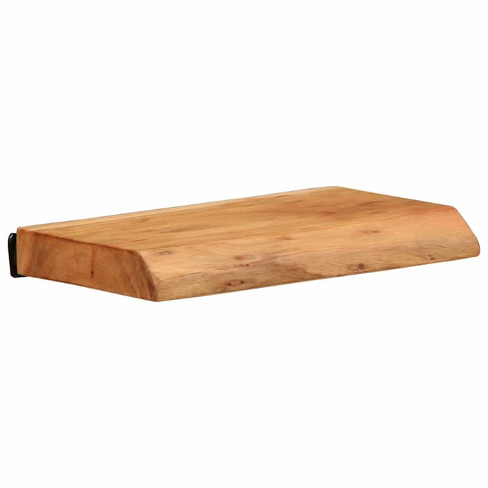 Rafturi de perete, 2 buc., 30x20x3,5 cm, lemn masiv de acacia - WALTI WALTI