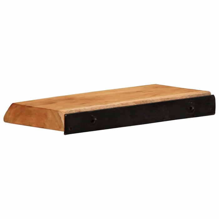 Rafturi de perete, 2 buc., 30x20x3,5 cm, lemn masiv de acacia - WALTI WALTI