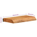 Rafturi de perete, 2 buc., 30x20x3,5 cm, lemn masiv de acacia - WALTI WALTI