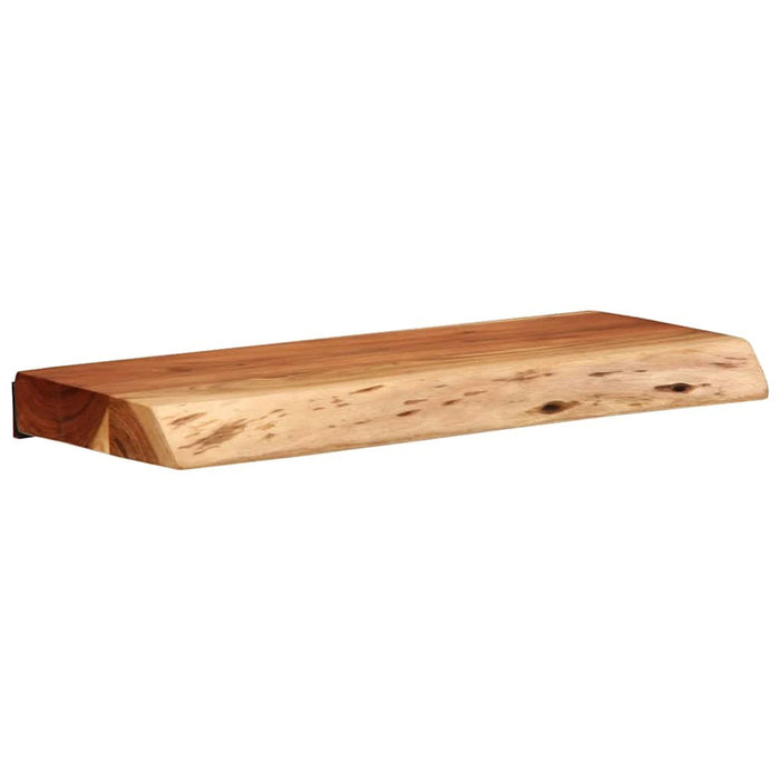 Rafturi de perete 2 buc 40x20x3,5 cm Lemn masiv de salcâm - WALTI WALTI