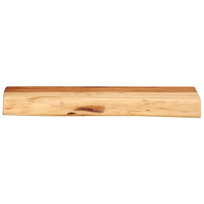 Rafturi de perete 2 buc 40x20x3,5 cm Lemn masiv de salcâm - WALTI WALTI