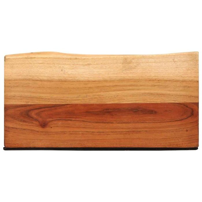 Rafturi de perete 2 buc 40x20x3,5 cm Lemn masiv de salcâm - WALTI WALTI