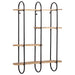 Raft de perete 90x20x116,5 cm, lemn masiv brut de mango - WALTI WALTI