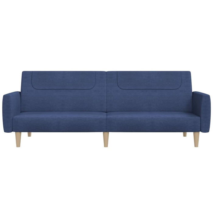 Canapea extensibilă cu 2 locuri, albastru, material textil - WALTI WALTI