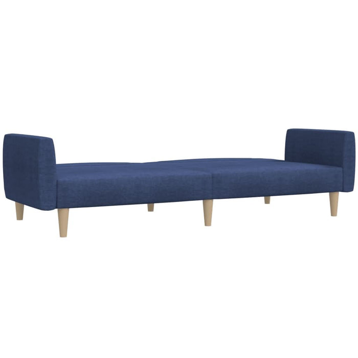Canapea extensibilă cu 2 locuri, albastru, material textil - WALTI WALTI