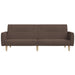 Canapea extensibilă cu 2 locuri, gri taupe, material textil - WALTI WALTI