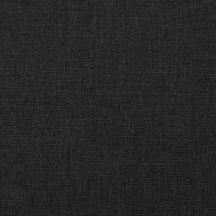 Canapea extensibilă cu 2 locuri, 2 perne, negru, textil - WALTI WALTI