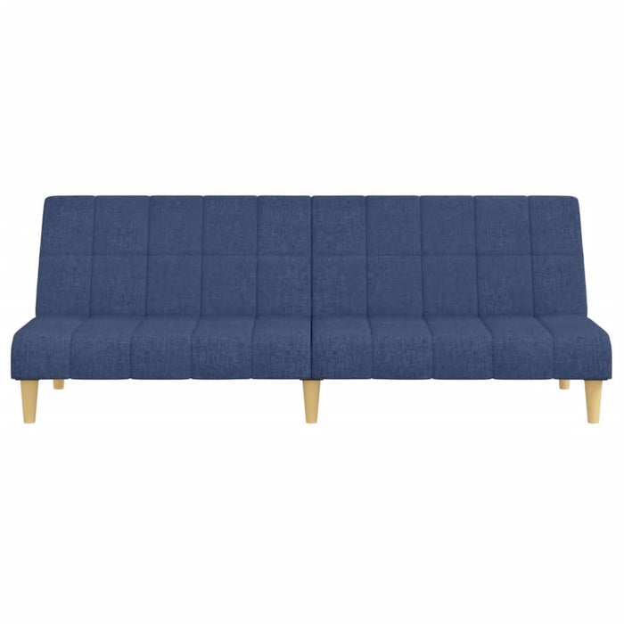 Canapea extensibilă cu 2 locuri, albastru, material textil - WALTI WALTI