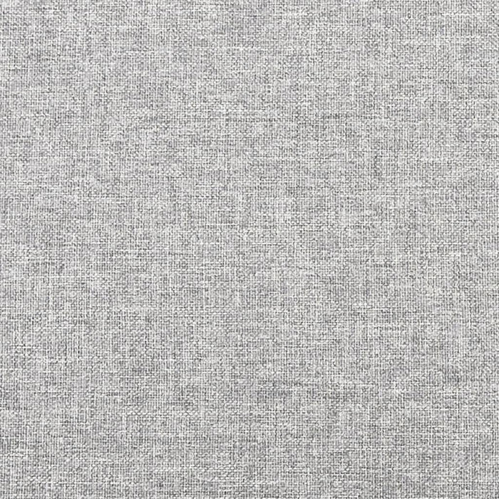 Canapea extensibilă cu 2 locuri, 2 perne, gri deschis, textil - WALTI WALTI