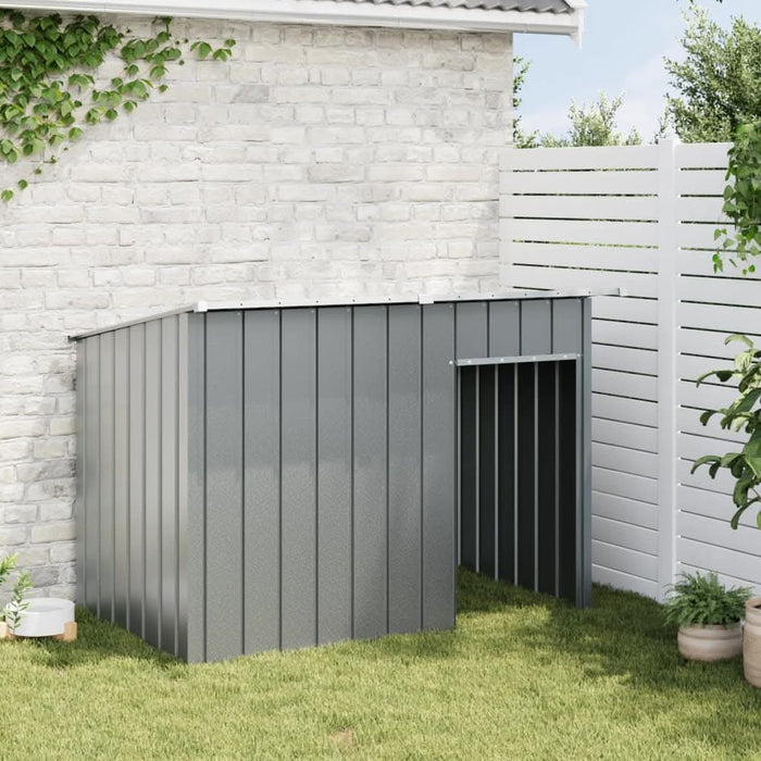 Cușcă câine cu acoperiș antracit 153x91x110 cm oțel galvanizat - WALTI WALTI