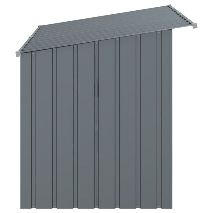 Cușcă câine cu acoperiș antracit 153x91x110 cm oțel galvanizat - WALTI WALTI
