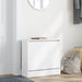 Pantofar, alb, 60x21x57 cm, lemn prelucrat - WALTI WALTI