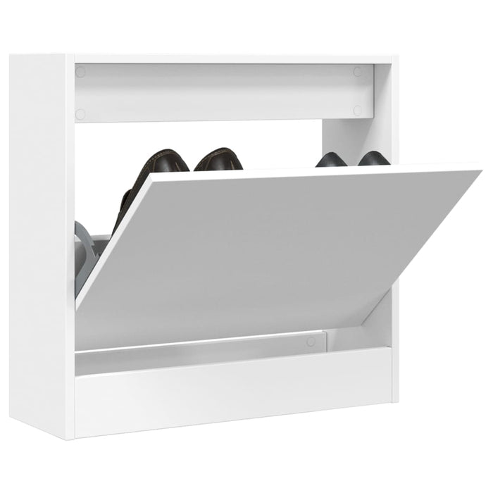 Pantofar, alb, 60x21x57 cm, lemn prelucrat - WALTI WALTI