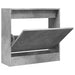 Pantofar, gri beton, 60x21x57 cm, lemn compozit - WALTI WALTI