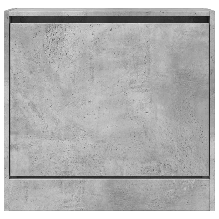 Pantofar, gri beton, 60x21x57 cm, lemn compozit - WALTI WALTI