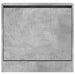 Pantofar, gri beton, 60x21x57 cm, lemn compozit - WALTI WALTI