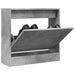 Pantofar, gri beton, 60x21x57 cm, lemn compozit - WALTI WALTI