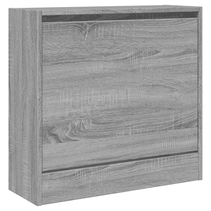 Pantofar, gri sonoma, 60x21x57 cm, lemn prelucrat - WALTI WALTI