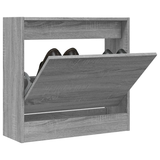 Pantofar, gri sonoma, 60x21x57 cm, lemn prelucrat - WALTI WALTI