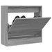 Pantofar, gri sonoma, 60x21x57 cm, lemn prelucrat - WALTI WALTI