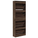 Pantofar, stejar maro, 60x21x163,5 cm, lemn compozit - WALTI WALTI