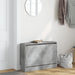 Pantofar, gri beton, 80x21x57 cm, lemn prelucrat - WALTI WALTI