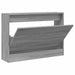 Pantofar, gri sonoma, 80x21x57 cm, lemn compozit - WALTI WALTI